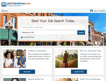 Tablet Screenshot of jobsinhenderson.com